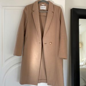 Aritza Babaton Oversized Camel Coat